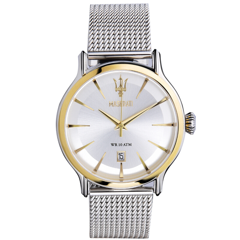 Maserati玛莎拉蒂EPOCA系列男士石英防水手表皮带钢带时尚休闲欧美手表男表 R8853118001