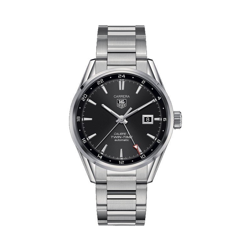 泰格豪雅(TAG Heuer)瑞士手表 卡莱拉系列钢带自动机械男士手表WAR2010.BA0723