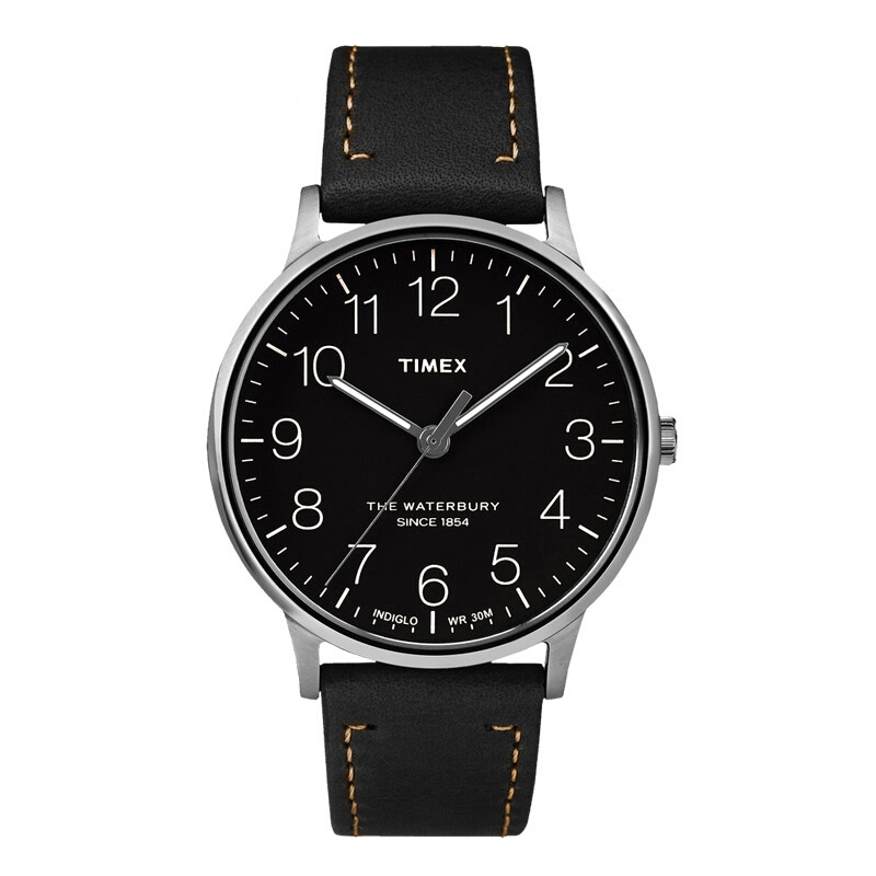TIMEX/天美时 美国手表Waterbury系列石英运动休闲皮带男士手表潮流学生表 TW2R25500