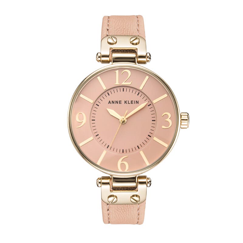 安妮克莱因（ANNE KLEIN）简约经典系列简约时尚复古石英女士手表10/9168PEPE