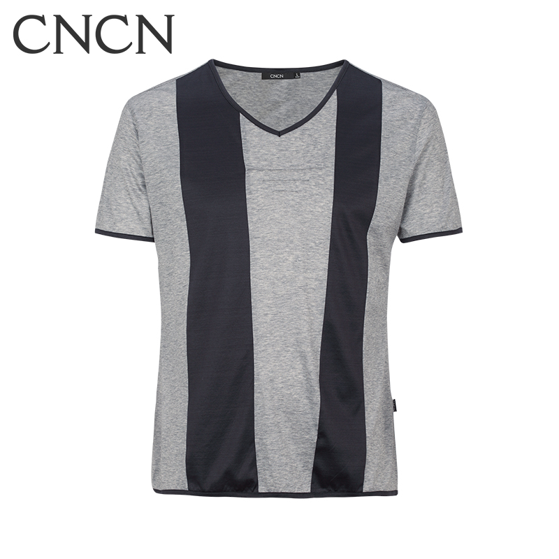 CNCN男士短袖T恤 莱赛尔纤维舒适棉合身弹性柔软夏季男时尚|NTCU2312