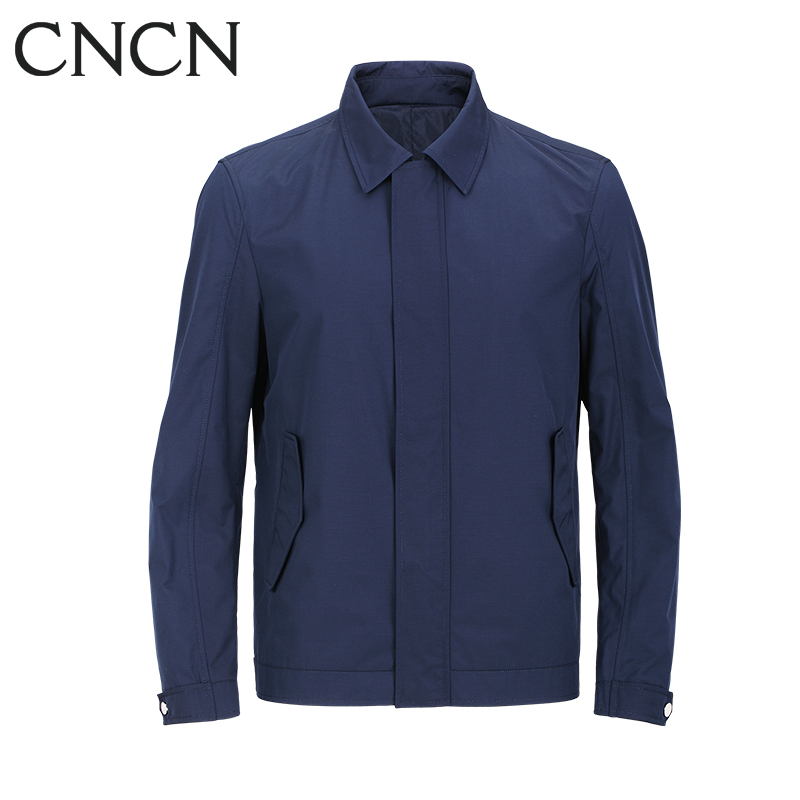 CNCN男士茄克 简洁修身秋季短版茄克男装|NKBJ3646