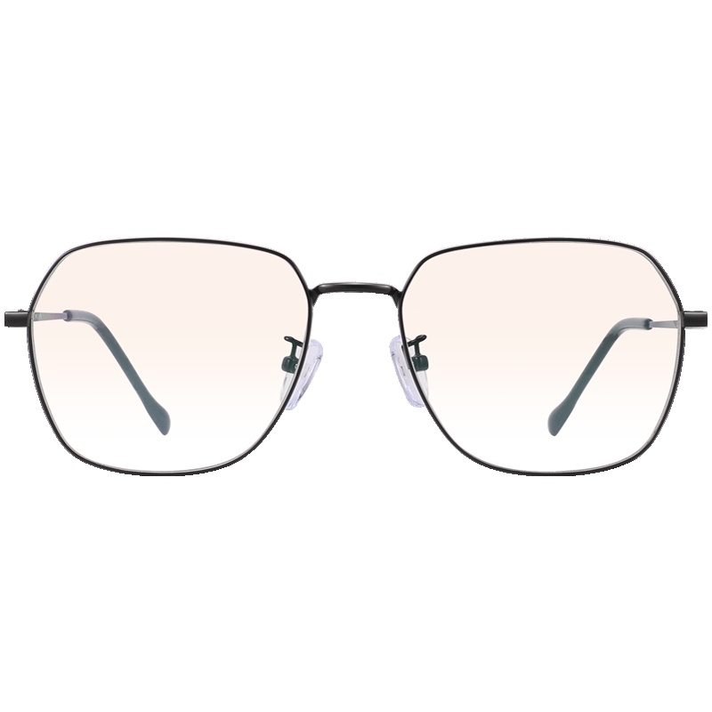 JIGOTT 防蓝光眼镜架 女士金属方框可配近视眼镜框 21604