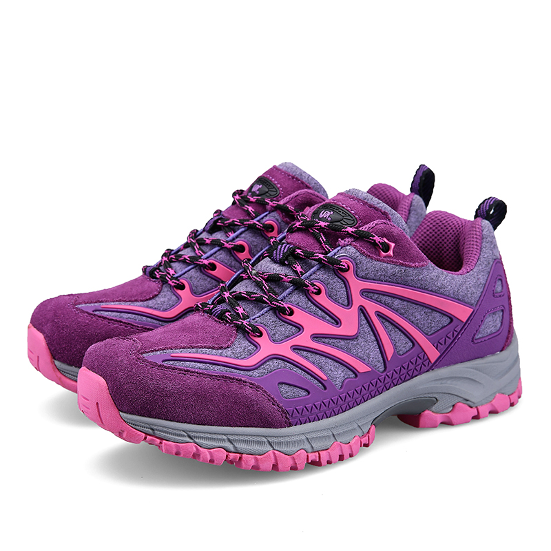 赛丹狐2018秋冬新品低帮防水防滑抓地透气缓震 户外登山运动 反绒皮面6W5002