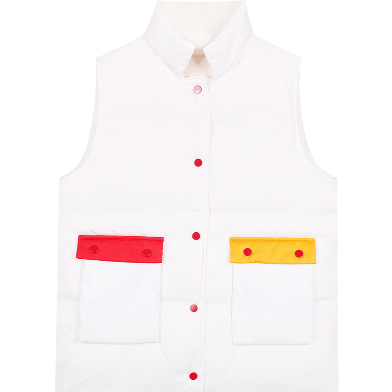 白色羽绒服马甲女2018新款冬季短款马夹外套秋款百搭轻薄小背心潮