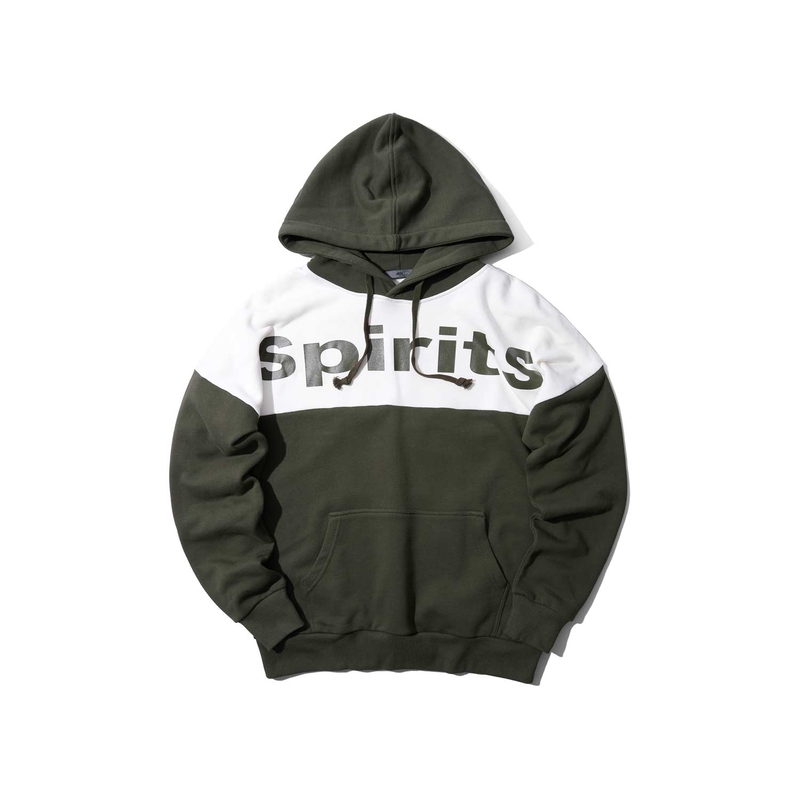 黑鲸字母印花连帽卫衣男秋季男装撞色加薄绒上衣男CNZWJ38079A