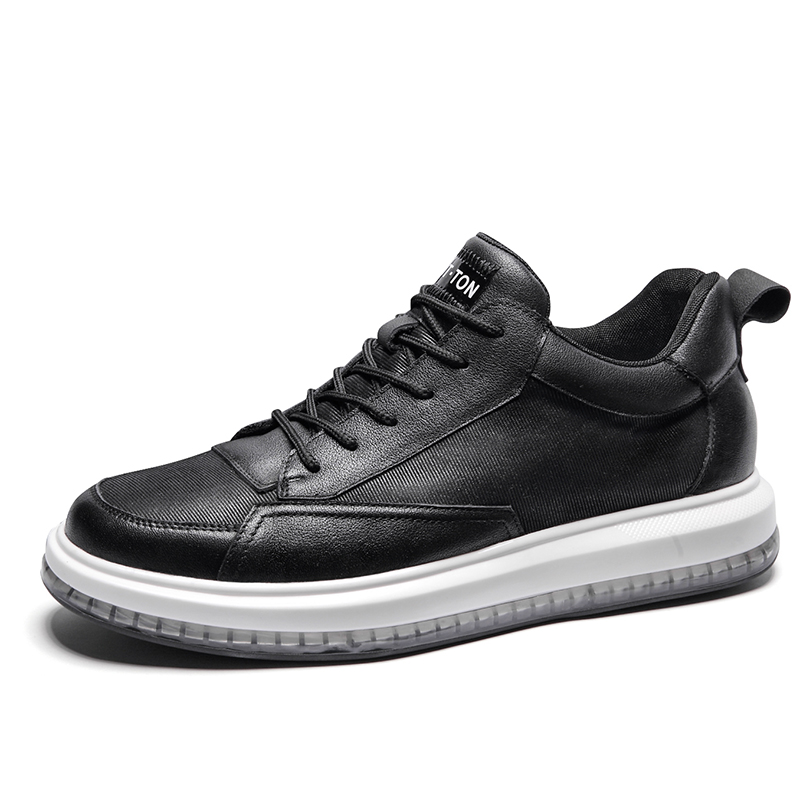 皓顿（HAUT TON）男鞋休闲鞋舒适轻便板鞋男运动鞋 9383YD120