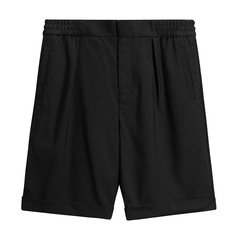 GXG短裤男装夏季男士黑色时尚潮流休闲短裤五分裤