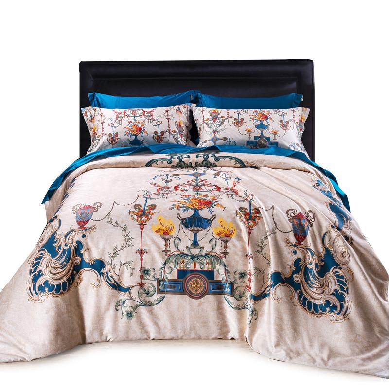 维科家纺长绒棉四件套1.8米床单全棉四件套床上用品