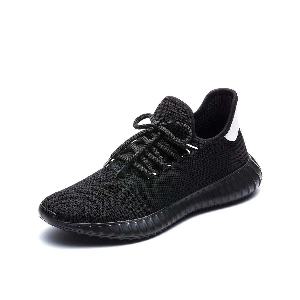 CROWN潮流跑步鞋韩版百搭潮鞋子网面透气男运动鞋男士休闲鞋男鞋