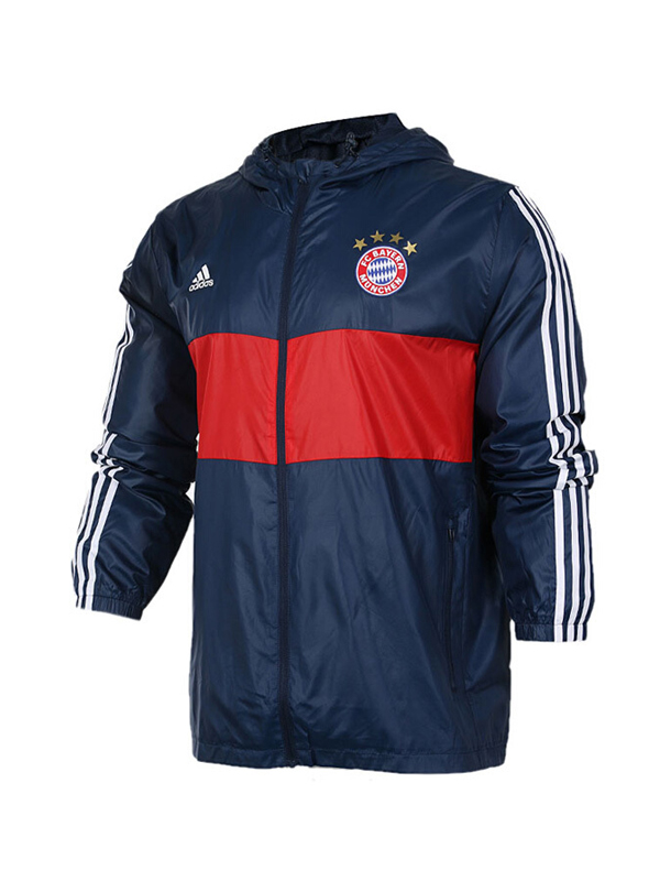 Adidas 阿迪达斯 男子 2017FCB 3S WNDBRK 连帽 夹克 BS0119