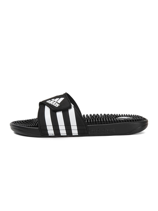 Adidas 阿迪达斯 男子 2018新款 魔术贴按摩沙滩休闲 拖鞋 078260