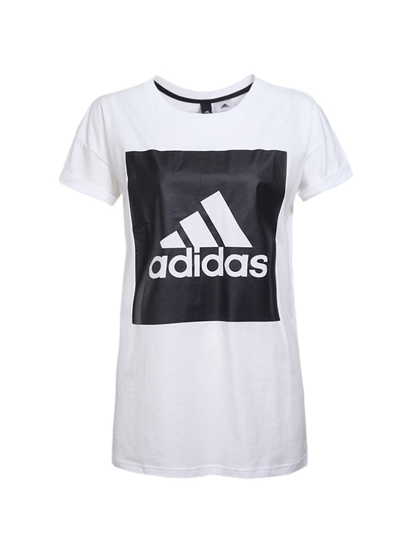 Adidas 阿迪达斯 女子 ESS LOGO LO TEE 夏季 短袖 S97229