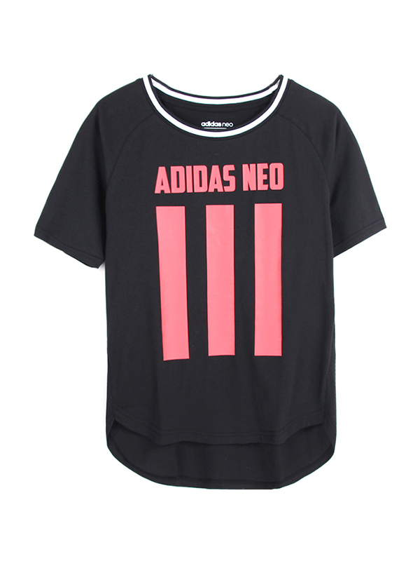 Adidas 阿迪NEO 女子 舒适透气 短袖 CV7358