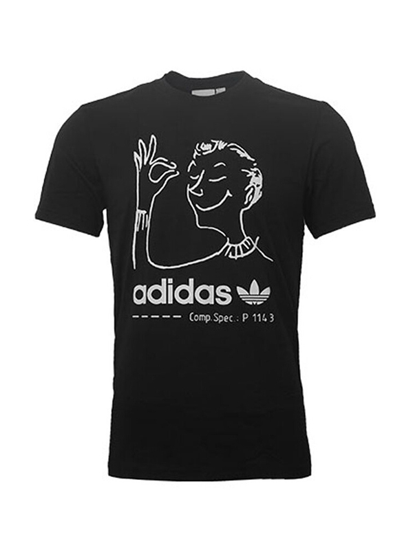 Adidas 三叶草 男子 短袖 CZ1764