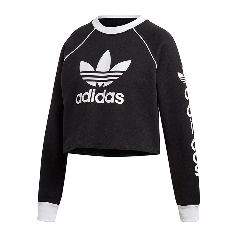 Adidas阿迪达斯三叶草2018SWEATER冬季女装卫衣DH4714