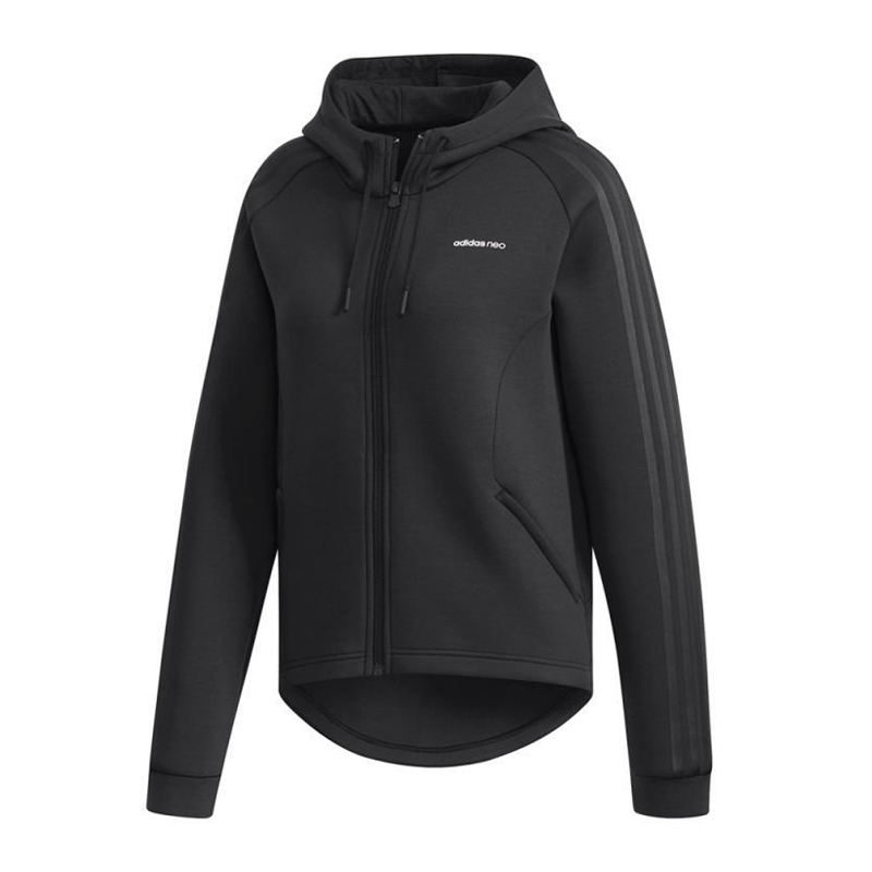 Adidas阿迪达斯NEO2018WMIXMZIPHDY冬季女装外套DX0039