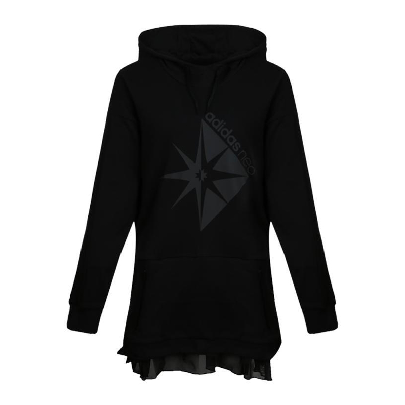 Adidas阿迪达斯NEO2018WSWEATHOODY冬季女装套头衫ED9178