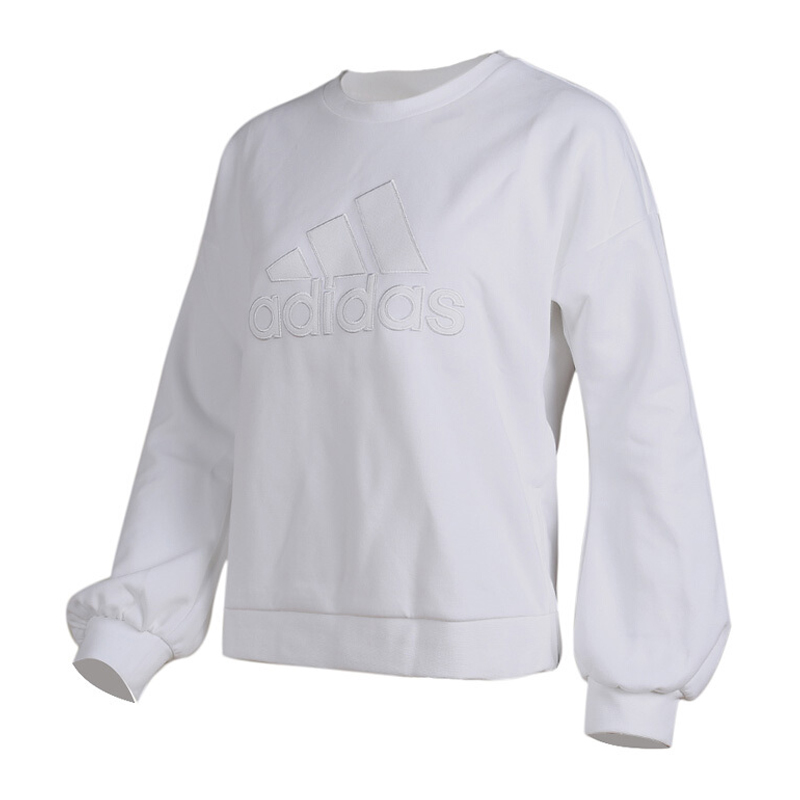 Adidas 阿迪达斯女子CREW EMBY BOS卫衣DT2357