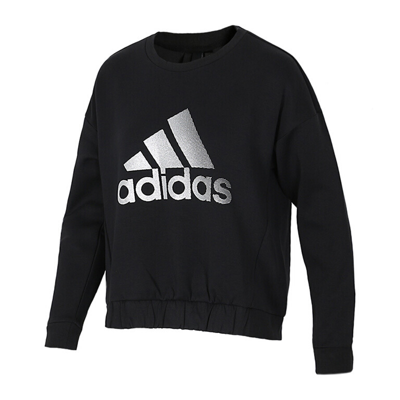 Adidas 阿迪达斯女子CREW METAL BOS卫衣DX7201