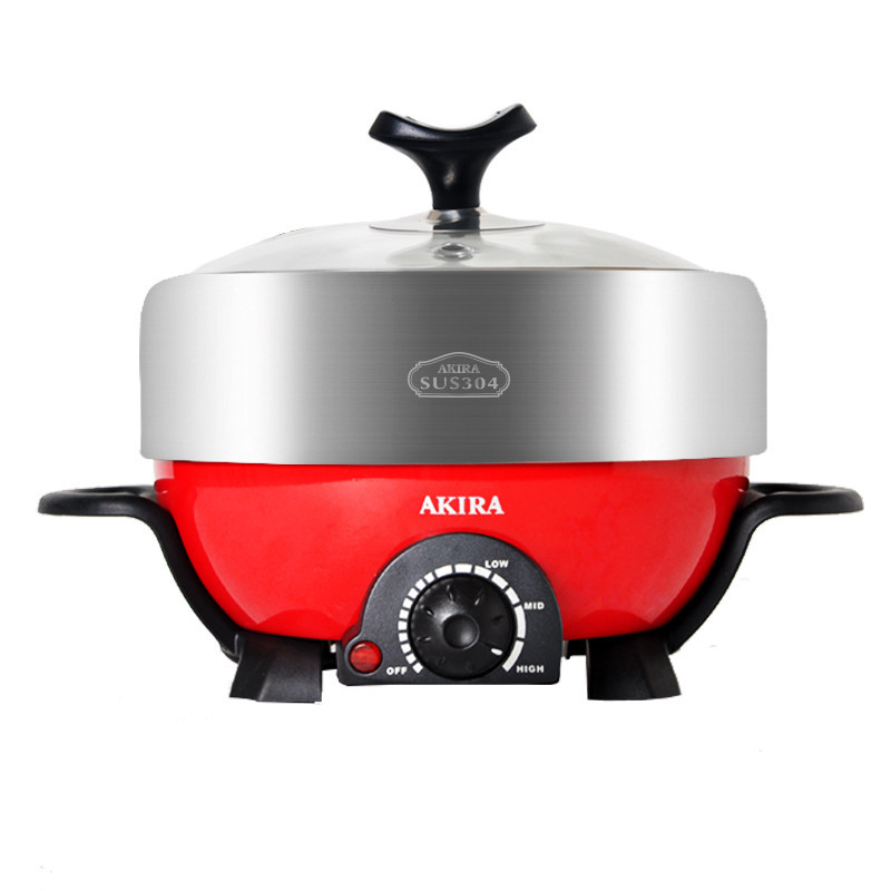 爱家乐（AKIRA）电火锅KL-A50/SG 3L/升 分体式 304食品级不锈钢 电热锅