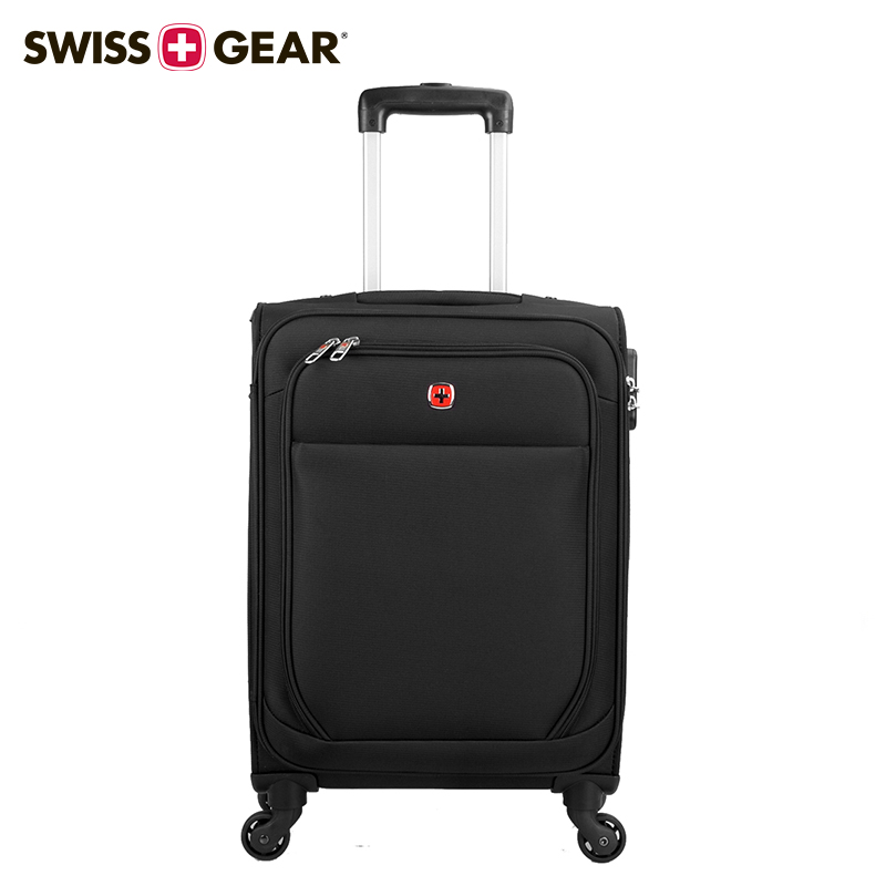 瑞士军刀威戈swissgear拉杆箱万向轮商务旅行箱登机行李箱 24寸