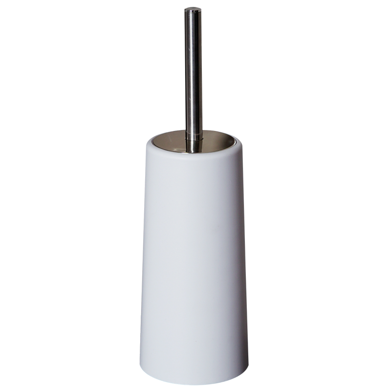欧润哲(ORANGE) 白色塑料锥型马桶刷洁厕刷带底座浴室卫生间厕所刷子卫浴清洁工具104808