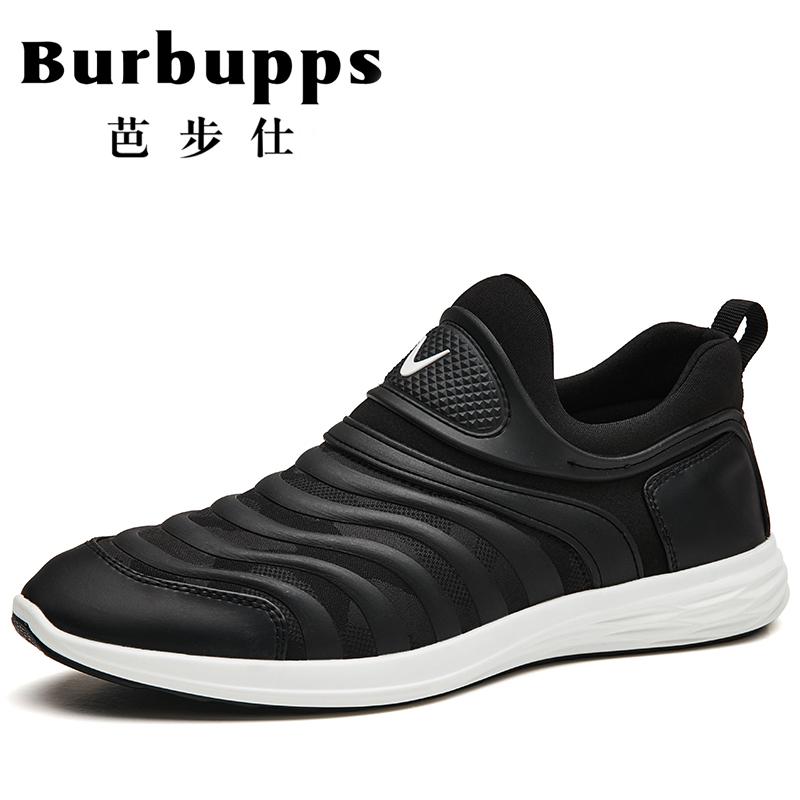 法国品牌Burbupps芭步仕男鞋夏季潮鞋2018新款鞋子男韩版休闲鞋潮流百搭运动鞋透气网面鞋