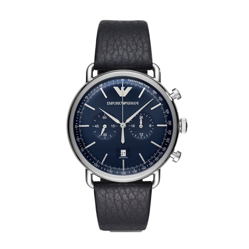 阿玛尼(Armani)手表 商务时尚皮带石英休闲男士腕表