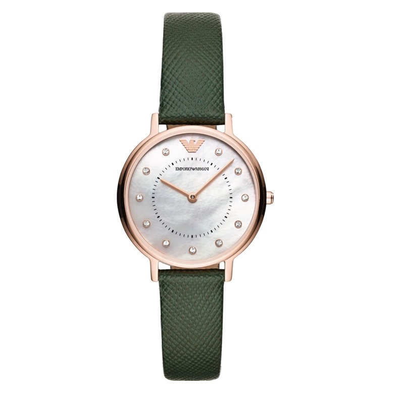 阿玛尼ARMANI新款高雅皮带手表女 满天星镶钻腕表