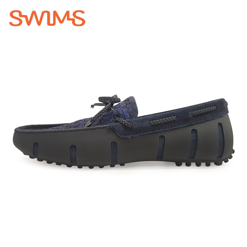 Swims Lace Loafer Woven 挪威春夏款男鞋 防水舒适休闲豆豆鞋