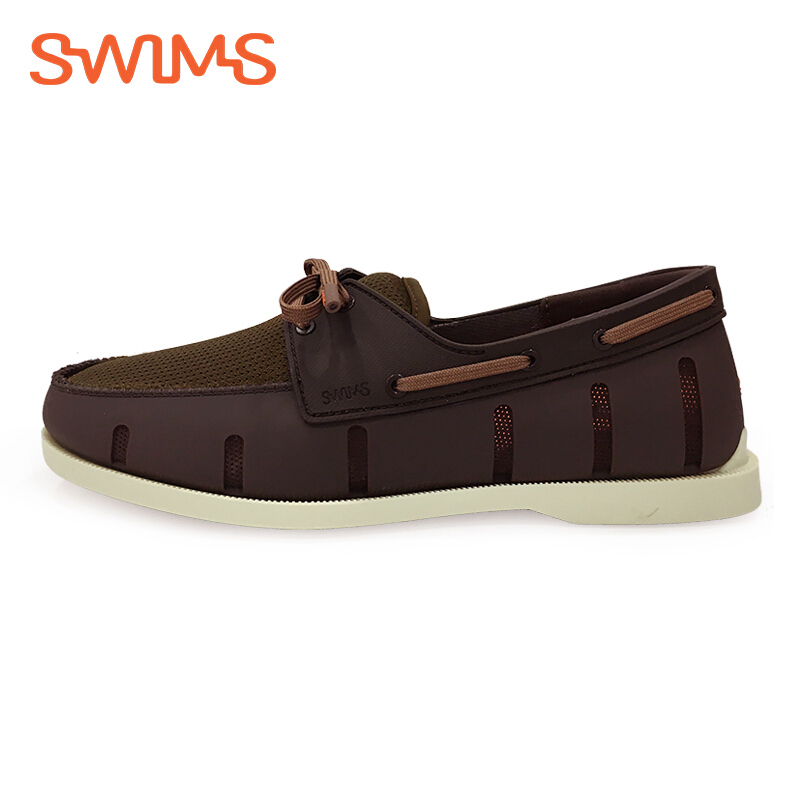 Swims Boat Loafer 挪威春秋款男鞋 透气拼接色系时尚商务鞋