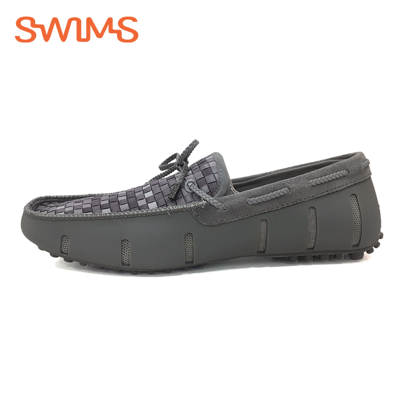 Swims Lace Loafer Woven 挪威春夏款男鞋 时尚潮流防水舒适休闲豆豆鞋