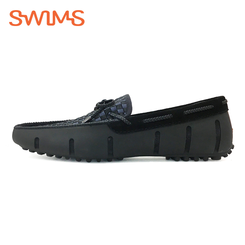 Swims Lace Loafer Woven 挪威男鞋 春夏款商务防水舒适休闲豆豆鞋