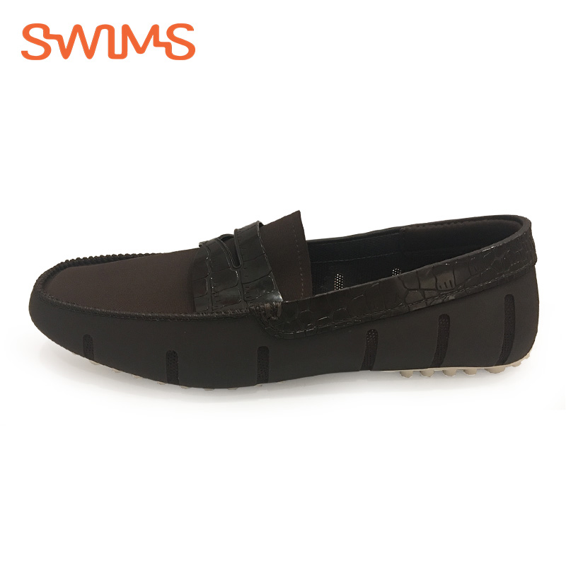 Swims Men's Penny Loafer Alligator 挪威春夏款男鞋 轻便透气休闲豆豆鞋