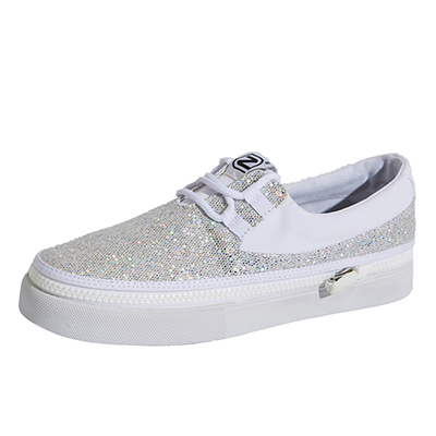 Zipz Hermosa Diamond 拉链帆布鞋 休闲时尚百搭