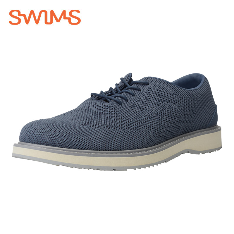 Swims Barry Derby Knit 挪威18款春夏男鞋时尚透气商务休闲鞋