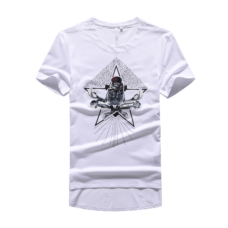 CREAZIONI男装 青蛙图腾 纯棉圆领短袖T恤 夏季新品