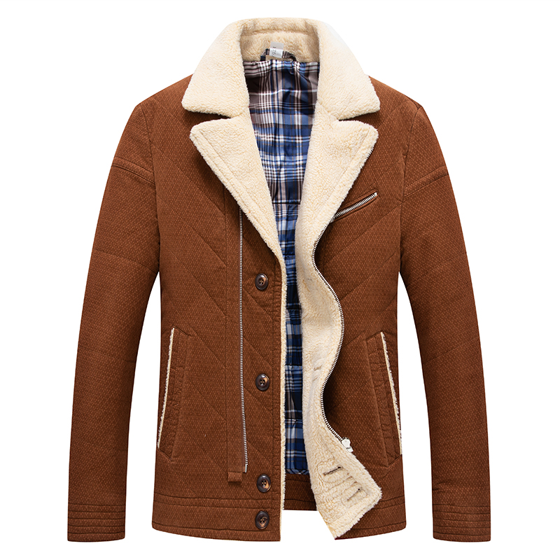 雅鹿男装冬季新款短款修身立领保暖休闲男士时尚棉衣DB4JD008S