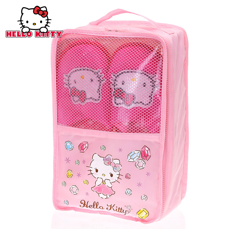 HELLOKITTY旅行收纳袋套装行李箱整理袋 2对鞋收纳袋