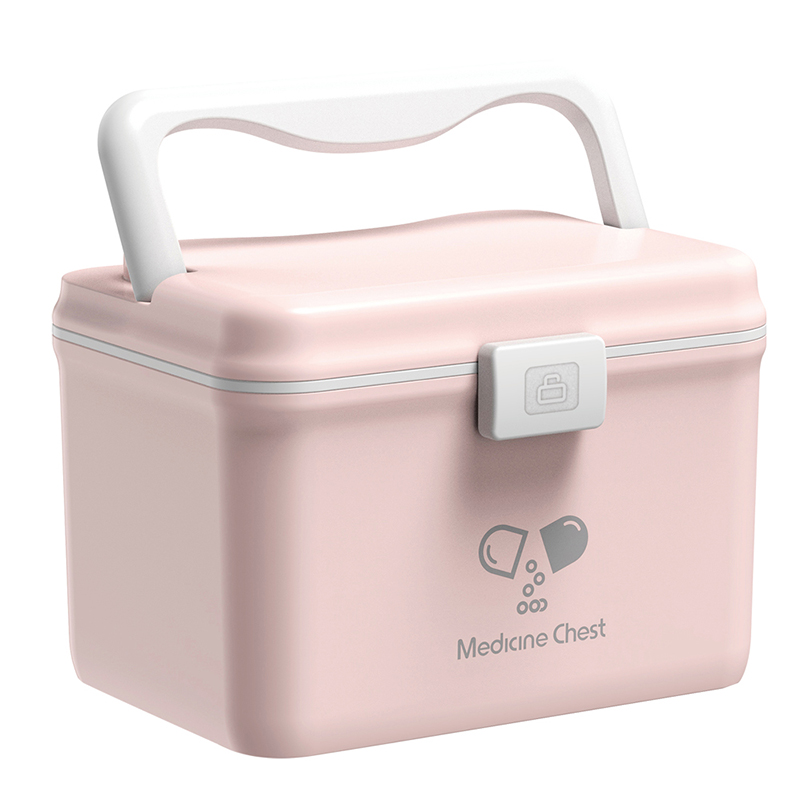 金隆兴（Glosen）北欧药箱家用医药箱 药品收纳盒出诊箱家庭急救箱手提医疗箱儿童宿舍便携分药盒