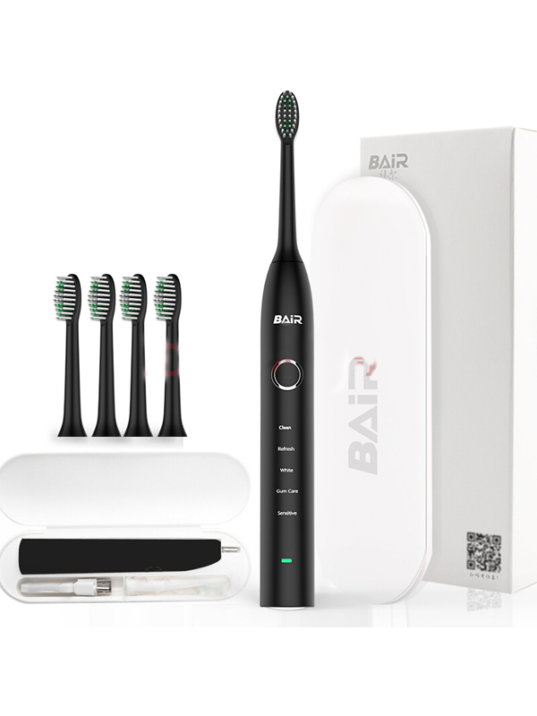 拜尔（BAIR） 【德国牙医推荐】X7 智能5档电动牙刷续航约80天智能提醒 成人声波震动