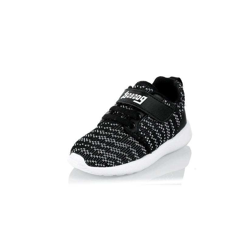 巴布豆童鞋 儿童运动鞋男宝女宝跑步休闲鞋 春秋休闲百搭透气登山鞋男童女童舒适运动休闲鞋