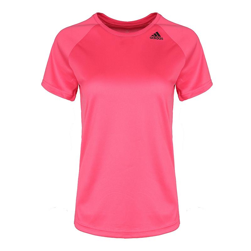 adidas阿迪达斯2018女子D2M Tee lose圆领短T恤CF4533