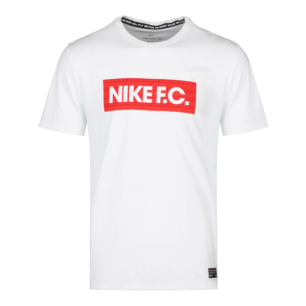 Nike耐克2018年新款男子AS M NK FC DRY TEE SSNL BLOCKT恤AH9662-100