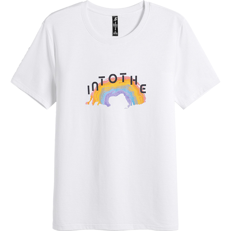 夏季短袖t恤男圆领宽松大码打底衫体恤半袖拓路者潮男装印花上衣