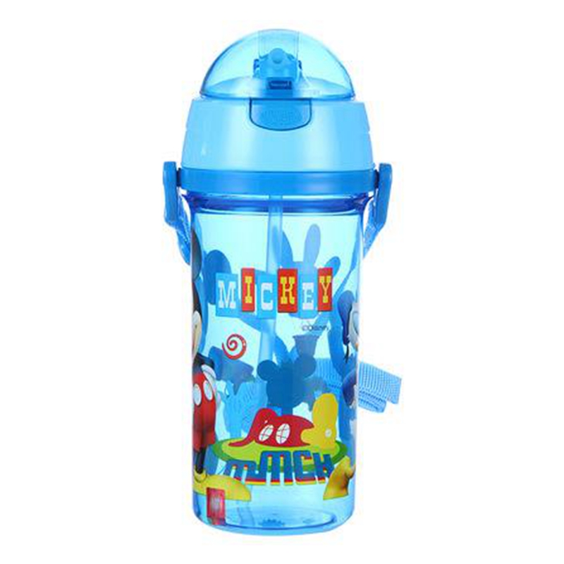 迪士尼（Disney）儿童水杯Tritan材质夏季学生便携吸管水壶运动塑料杯子600ML