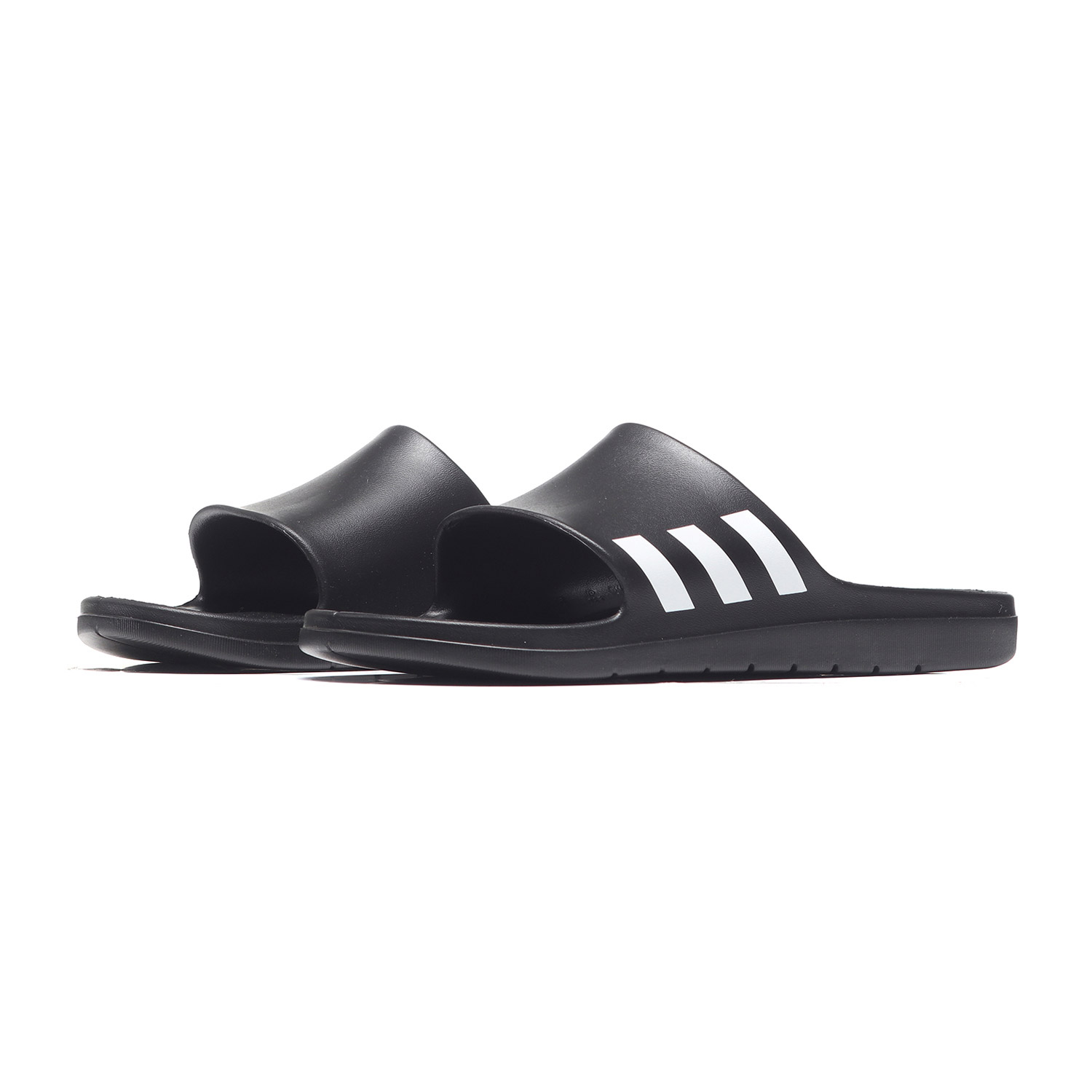 Adidas阿迪达斯男鞋运动沙滩鞋凉拖黑白休闲拖鞋CG3540