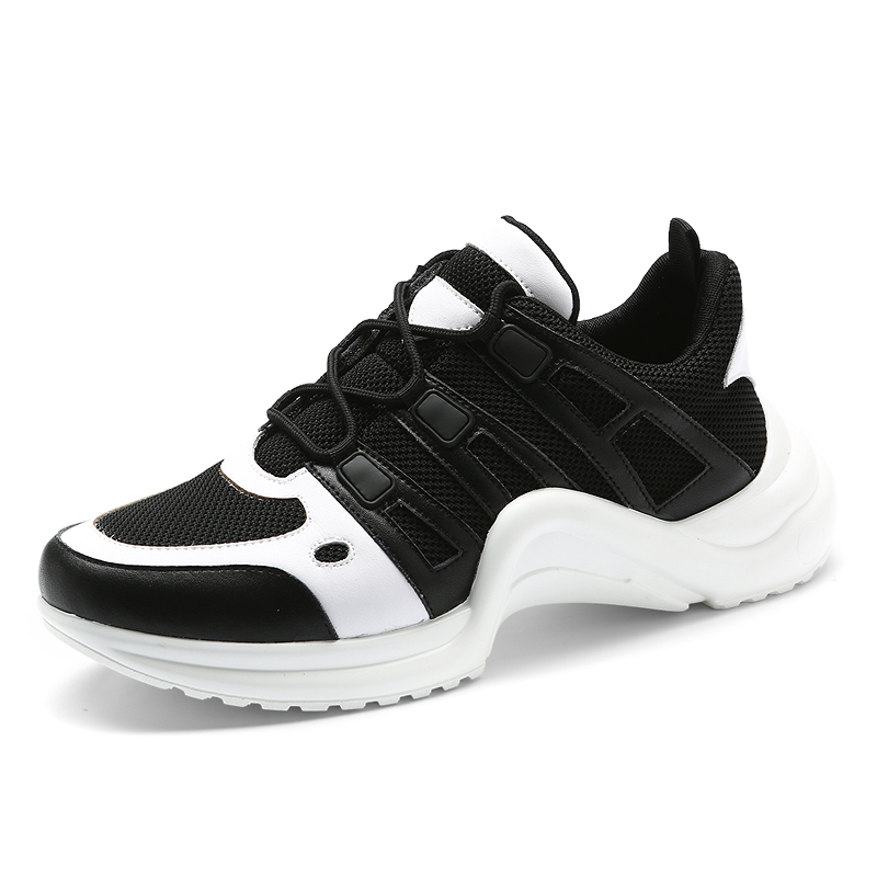 斯米尔(Simier)男鞋夏季透气鞋子男韩版潮流百搭飞织厚底时尚潮休闲运动鞋青春潮流户外休闲鞋