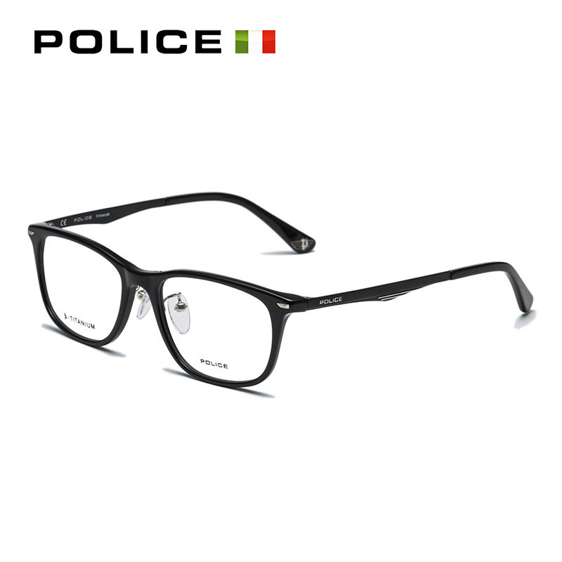 POLICE眼镜框框商务光学眼镜架男女运动超轻眼镜